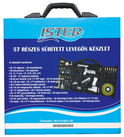 SET ACCESORII PNEUMATIC 57 PIESE